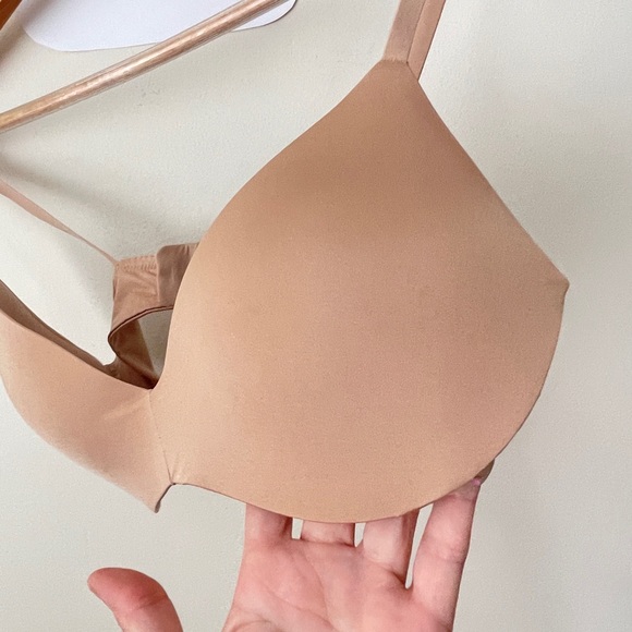 🎉 NEW LISTING Skims Lightly Paded Bra 34C Beige Tan - Picture 4 of 14